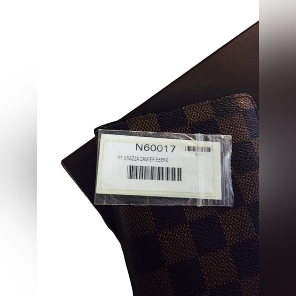 Louis vuitton Damier Ebene Brazza Bifold Long Wallet - Picture 4 of 5